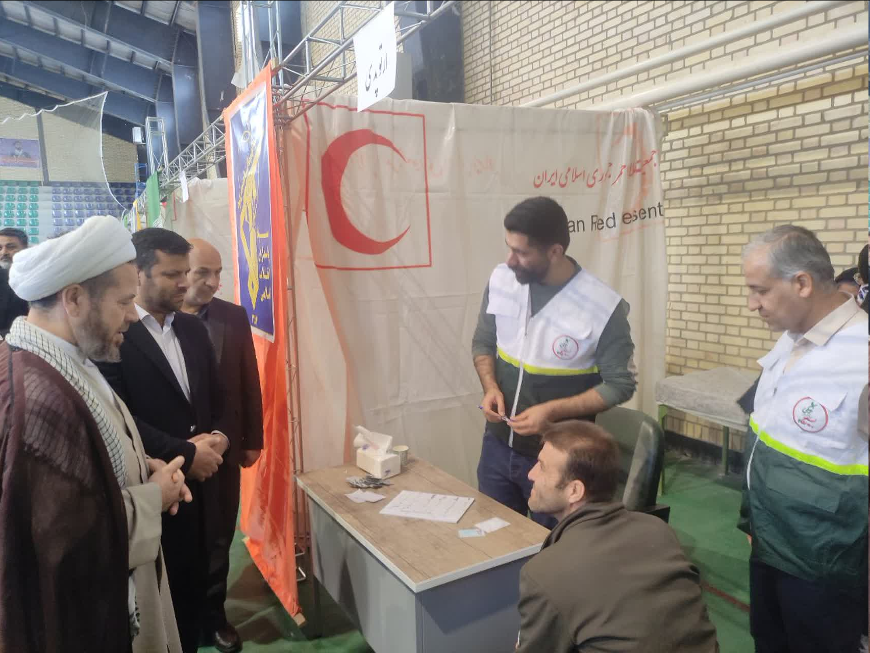 پویش سلامت هفته بسیج با همکاری بهزیستی کبودراهنگ