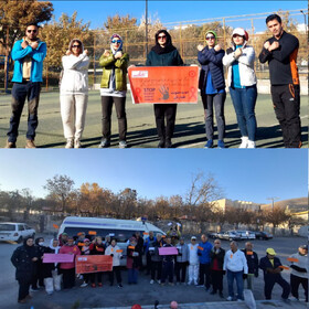 استقرار کارشناسان اورژانس اجتماعی بهزیستی در میادین به مناسبت هفته پیشگیری از خشونت علیه زنان