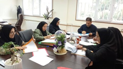 برگزاری جلسه تعین و تکلیف پرونده های  اشتغال و توانمند سازی مددجویان