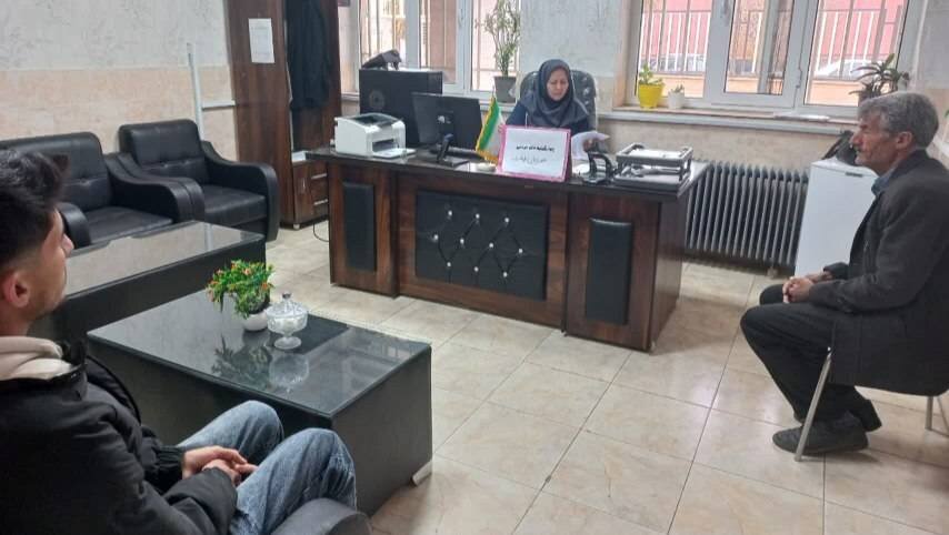 دیدار مردمی رئیس بهزیستی پلدشت با مددجویان و توانخواهان تحت پوشش