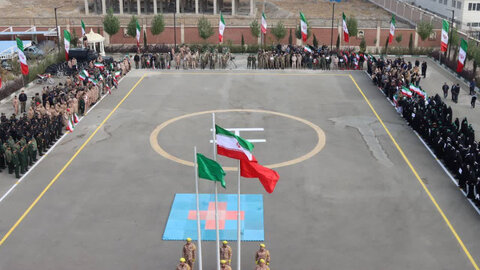 فردیس | حضور رئیس و اعضاء شورای اداری در صبحگاه مشترک سپاه فردیس