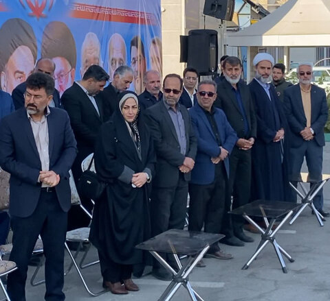 فردیس | حضور رئیس و اعضاء شورای اداری در صبحگاه مشترک سپاه فردیس