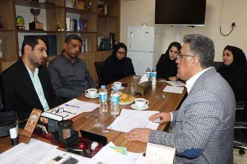 برگزاری نشست تخصصی ارتقای نشاط اجتماعی بانوان سرپرست خانوار  بهزیستی خوزستان