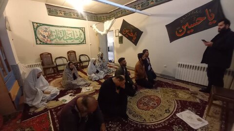 فیروزکوه | برگزاری مراسم عزاداری ایام فاطمیه در اداره بهزیستی 