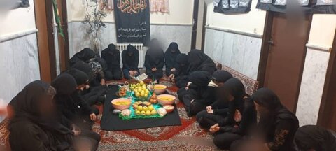 فیروزکوه | مراسم عزاداری شهادت حضرت  فاطمه (س)در مرکز توانبخشی دختران نیلوفر  برگزار شد