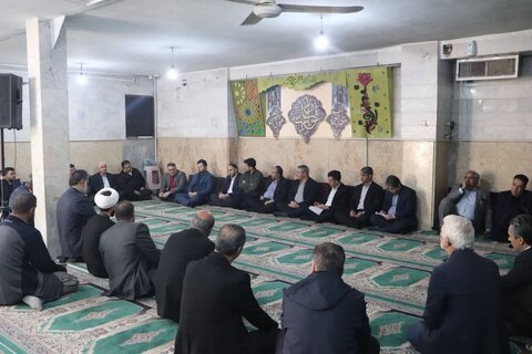 قرچک l بررسی مسائل و مشکلات روستای داودآباد با حضور فرماندار و روسای ادارات 