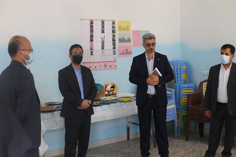 بازدید از مرکز ویزیت در منزل آوای سپید هرمزگان