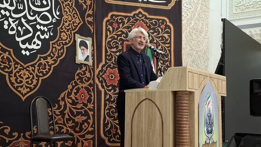 سخنرانی مدیرکل بهزیستی فارس،  پیش ازخطبه های نماز جمعه شیراز :