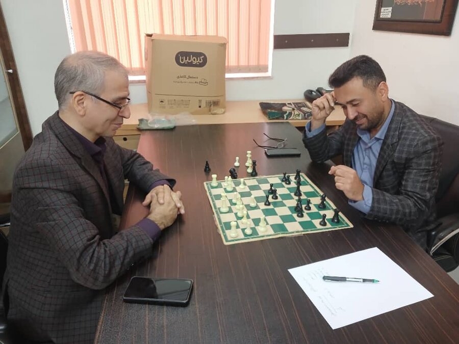 برگزاری مسابقه شطرنج ویژه همکاران دارای معلولیت هم‌زمان با هفته جهانی افراد دارای معلولیت