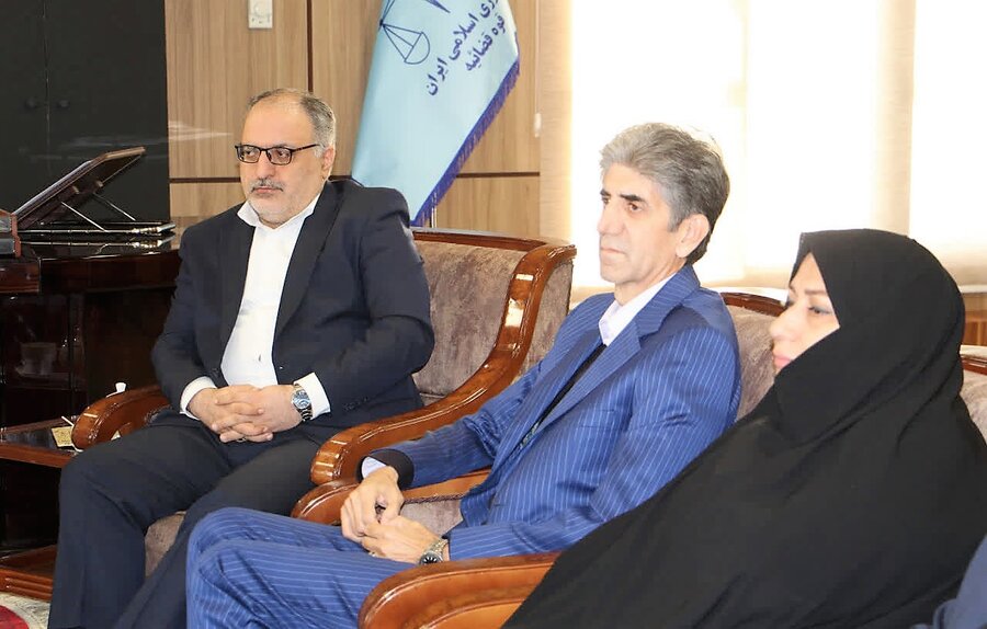 دیدار با رئیس کل دادگستری استان کرمانشاه