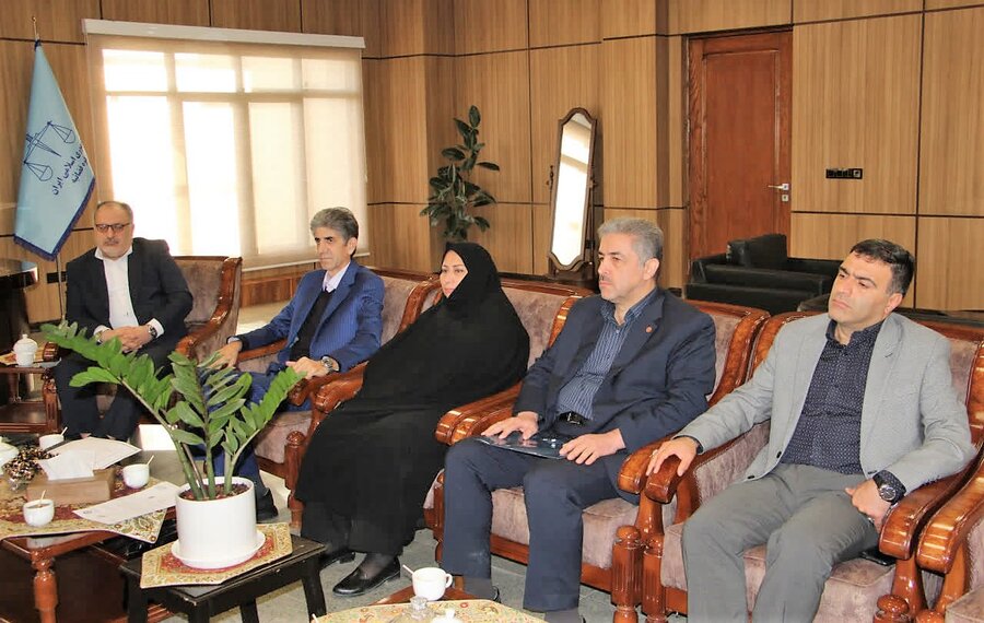 دیدار با رئیس کل دادگستری استان کرمانشاه