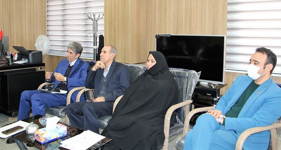 دیدار با معاون پیشگیری از وقوع جرم دادگستری