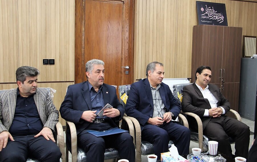 دیدار با معاون پیشگیری از وقوع جرم دادگستری