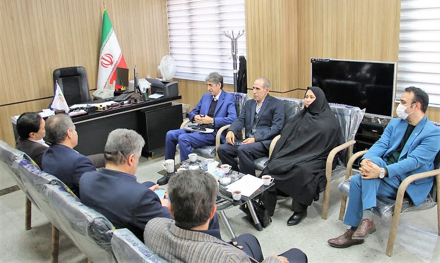 دیدار با معاون پیشگیری از وقوع جرم دادگستری