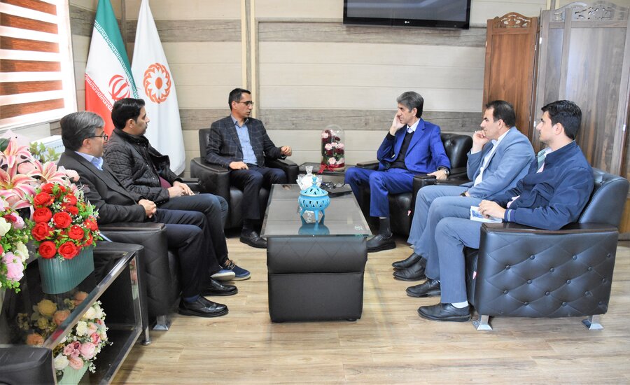 دیدار مدیران بنیاد مسکن و بهزیستی استان کرمانشاه