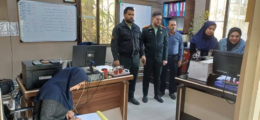 شهریار | اجرای طرح شناسایی و انگشت‌نگاری مددجویان مجهول‌الهویه مقیم در مراکز توانبخشی