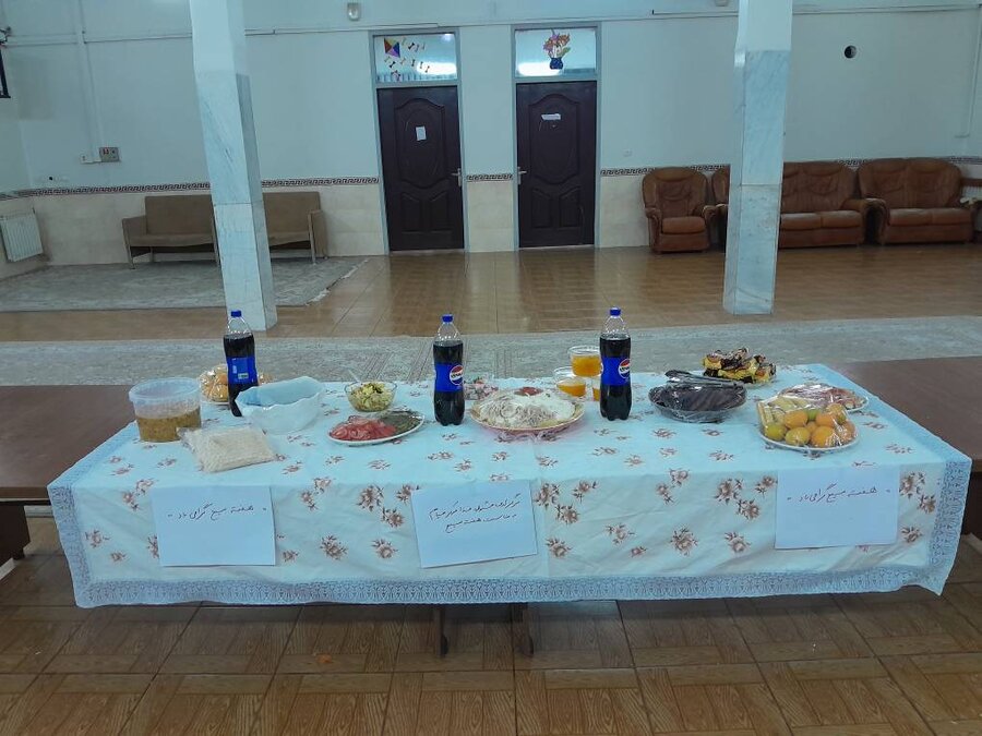 شهرتهران | برگزاری جشنواره غذا در مرکز قرنطینه دخترانه خیام به مناسبت هفته بسیج