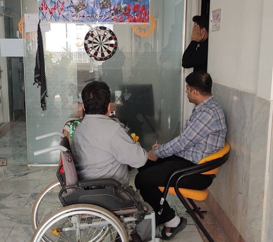 قرچک l برگزاری مسابقه دارت کارکنان به مناسبت هفته بسیج 