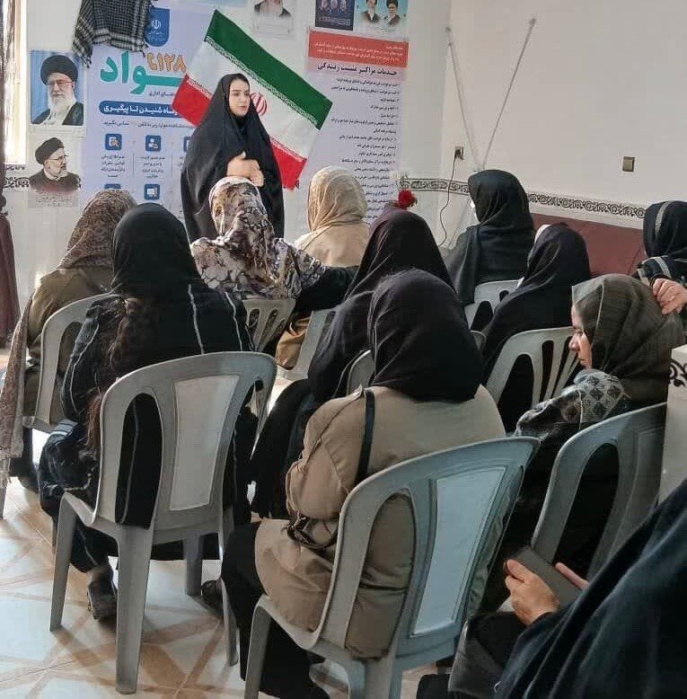 قرچک l نشست معنوی هفته بسیج در مرکز مثبت زندگی با حضور خانواده شهدا  