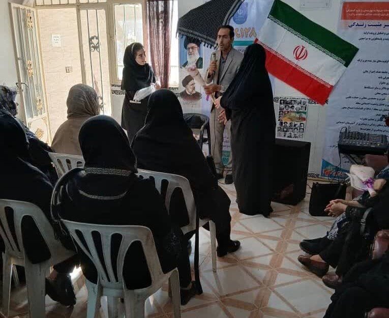 قرچک l نشست معنوی هفته بسیج در مرکز مثبت زندگی با حضور خانواده شهدا  