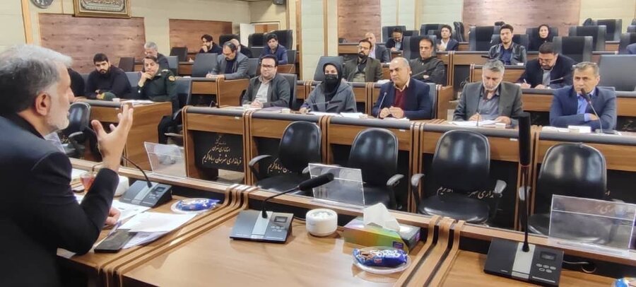 رباط کریم |جلسه شورای اجتماعی شهرستان با محوریت بررسی آسیب‌های اجتماعی