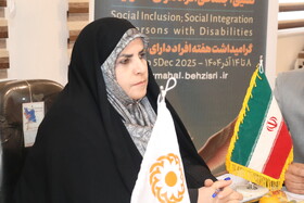 گزارش تصویری| نشست خبری مدیرکل بهزیستی استان چهارمحال و بختیاری