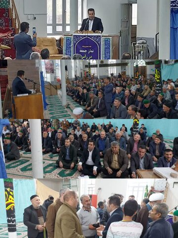 مینودشت | سخنرانی رئیس بهزیستی مینودشت در نماز جمعه دوزین به مناسبت هفته معلولان