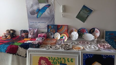 گزارش تصویری| برپایی نمایشگاه آثار جامعه هدف بهزیستی چهارمحال و بختیاری