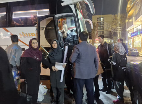 اعزام کاروان شماره ۲ معلولین بینایی و شنوایی به حرم مطهر امام رضا (ع)