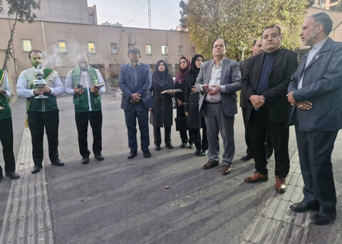 اعزام کاروان شماره ۲ معلولین بینایی و شنوایی به حرم مطهر امام رضا (ع)