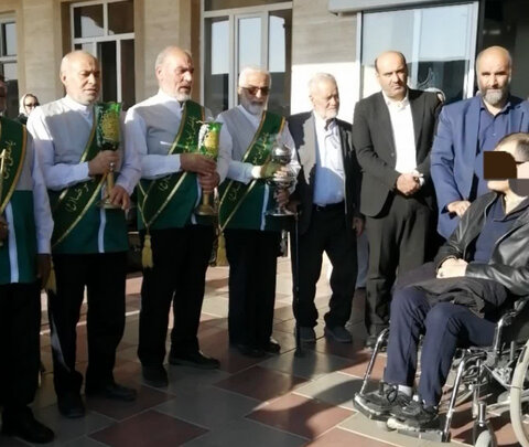 اعزام کاروان شماره یک افراد دارای معلولیت جسمی _ حرکتی به حرم مطهر امام رضا علیه السلام
