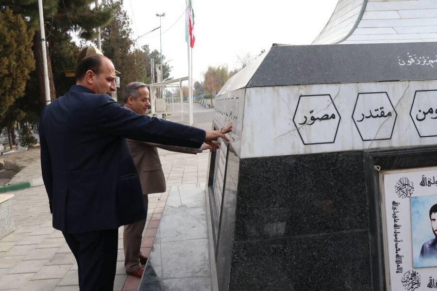 تجدید عهد خانواده بزرگ بهزیستی آذربایجانغربی با آرمانهای شهدا