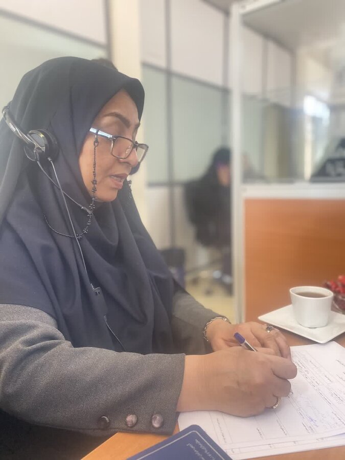 حضور مدیرکل، معاونین و کارشناسان بهزیستی گلستان در مرکز سامد