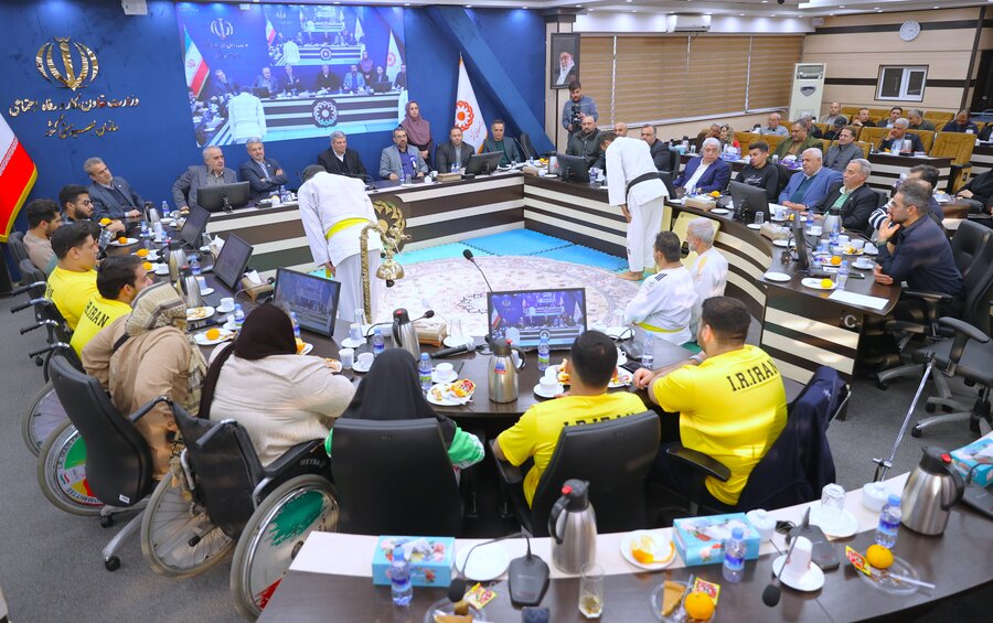 تجلیل از قهرمانان ورزشی دارای معلولیت مسابقات جهانی 2025