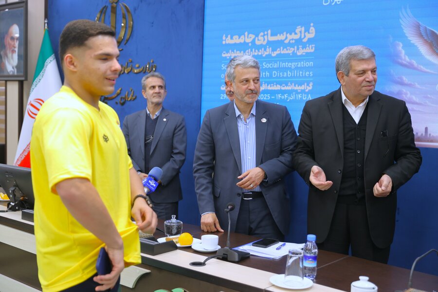 تجلیل از قهرمانان ورزشی دارای معلولیت مسابقات جهانی 2025