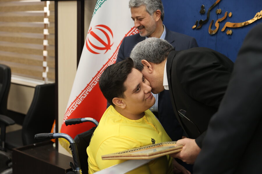 تجلیل از قهرمانان ورزشی دارای معلولیت مسابقات جهانی 2025