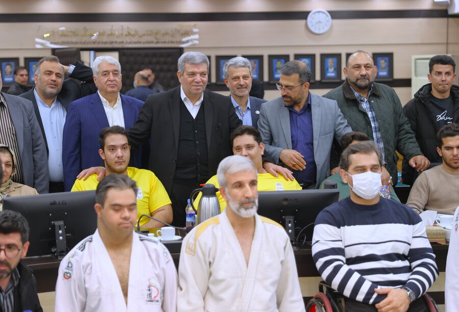 تجلیل از قهرمانان ورزشی دارای معلولیت مسابقات جهانی 2025