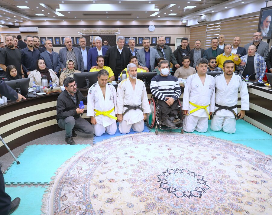 تجلیل از قهرمانان ورزشی دارای معلولیت مسابقات جهانی 2025