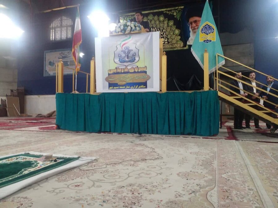 بهارستان | حضور معاون اداره بهزیستی در سخنرانی پیش از خطبه‌های نماز جمعه به مناسبت هفته جهانی معلولین