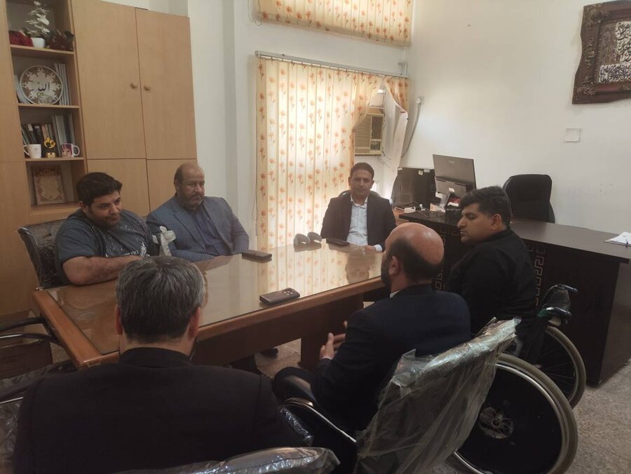 نشست مشترک بهزیستی وجامعه معلولین خوزستان با شورای شهر اهواز

