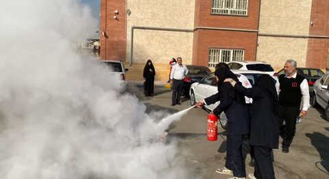 فردیس | برگزاری مانور زلزله و ایمنی در مدارس فردیس