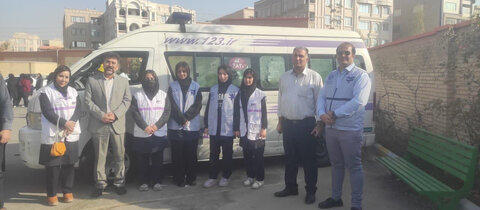 فردیس | برگزاری مانور زلزله و ایمنی در مدارس فردیس