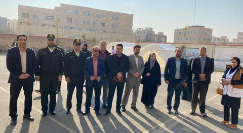 فردیس | برگزاری مانور زلزله و ایمنی در مدارس فردیس