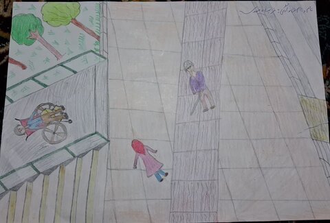 گزارش تصویری ا آثار برگزیده و ارسالی مسابقه نقاشی به مناسبت رروز جهانی افراد دارای معلولیت