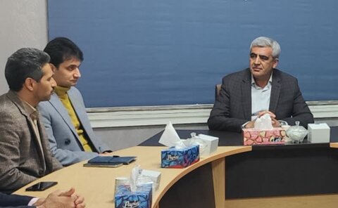 گزارش تصویری| دیدار اعضای جامعه معلولان مراغه با معاون استاندار