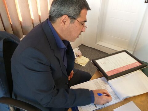 گزارش تصویری| بازدید رییس بهزیستی میانه از ساختمان جدید خانه امیدنو