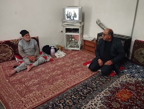 گزارش تصویری| بازدید از منزل توان‌خواهان در روستای کر