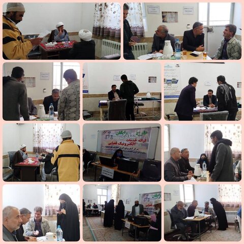 همگامی در ارائه خدمات تخصصی _ قضایی در روستای نوغاب شهرستان درمیان