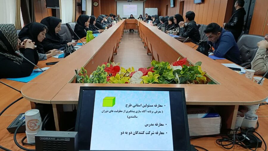 کارگاه آموزشی آگاهسازی و پیشگیری از معلولیت های دوران سالمندی برگزار شد.