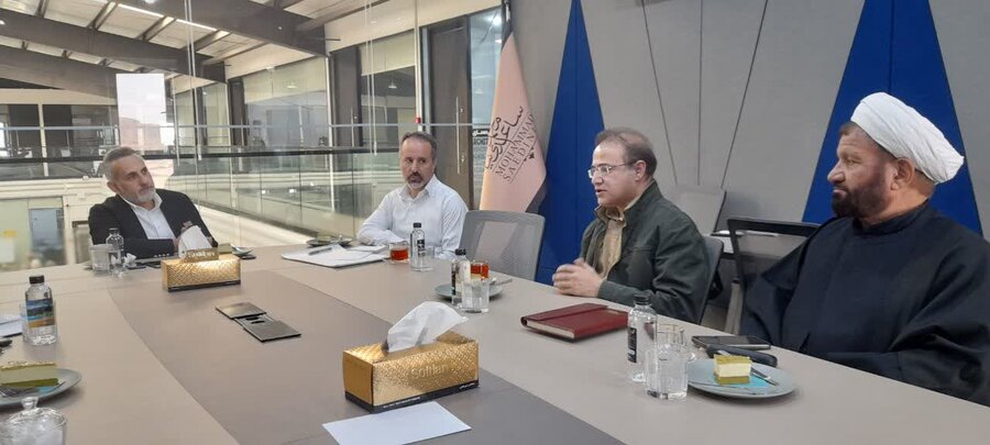 دیدار معاونین بهزیستی استان قم با نیکوکار ارجمند محمد ساعدینیا